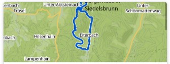 Wanderung bei Eiterbach