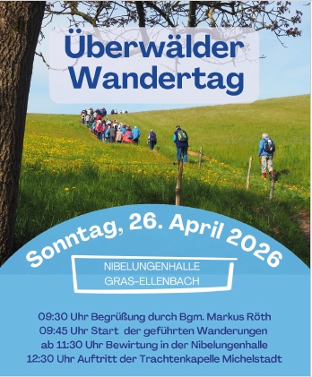 Überwälder Wandertag in Gras- Ellenbach - 175 Jahre Siegfriedbrunnen